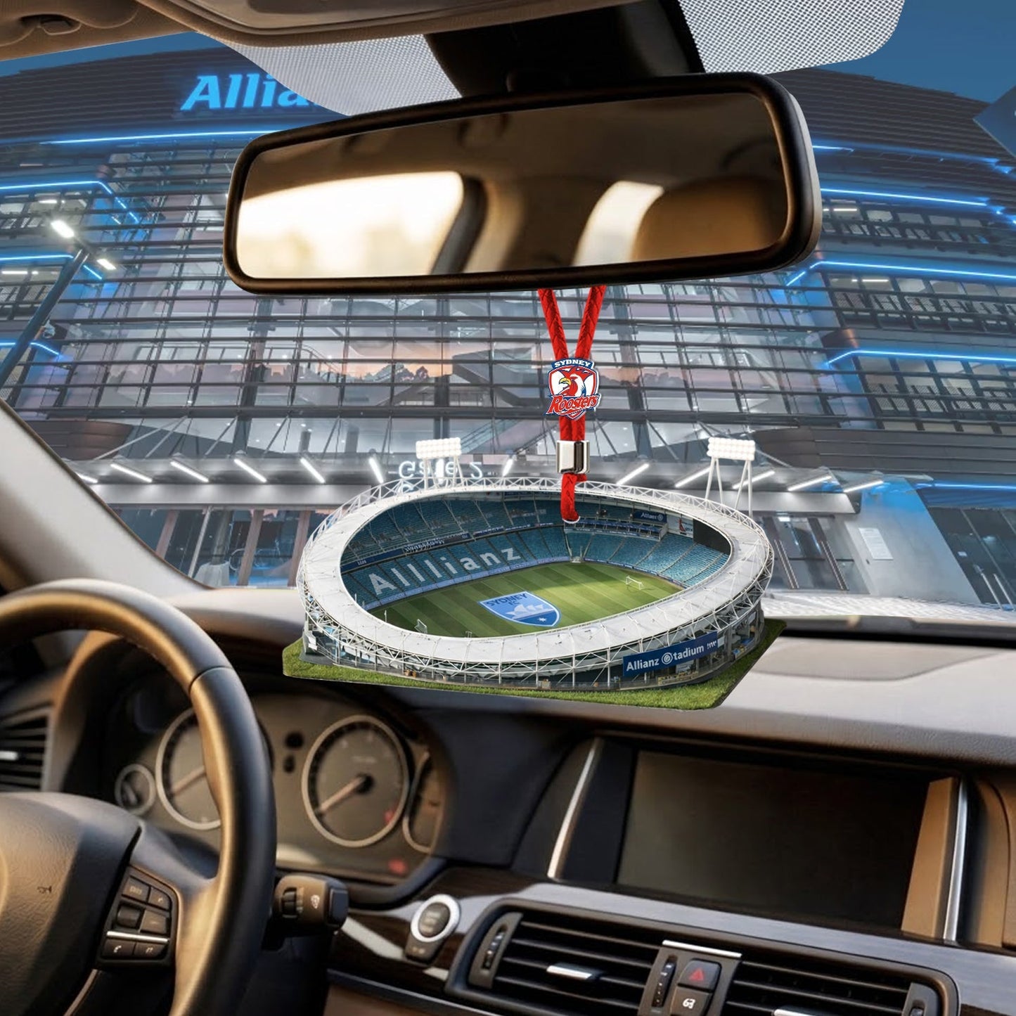 PREMIUM NRL x SR 3D ARENA ON-BOARD GLORY ORNAMENT LIMITED EDITION NDT NHM 1003