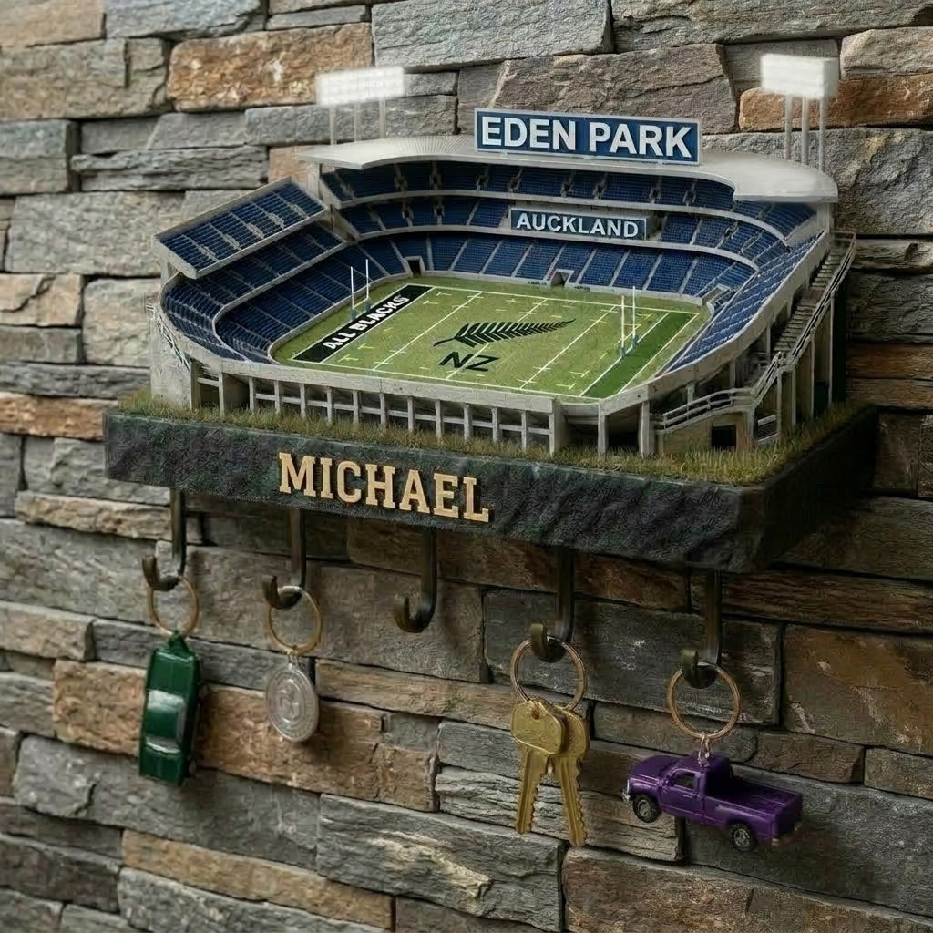 PREMIUM  SRP X BLU Stadium Wood Key Hanger Limited Editions NDT NTN