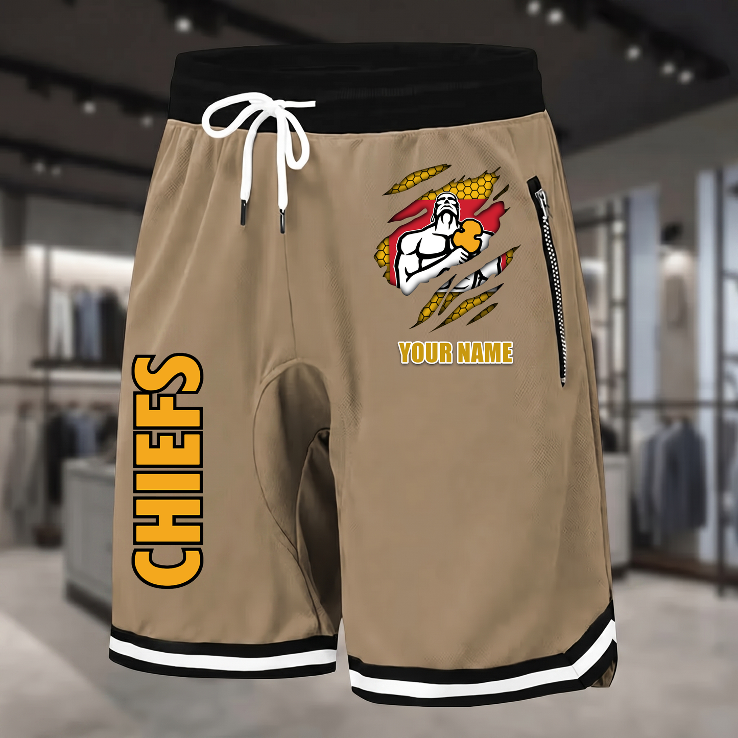 PREMIUM SRP X CHI Summer Fitness Breathable Basketball Shorts V2 NDT VHM 040526