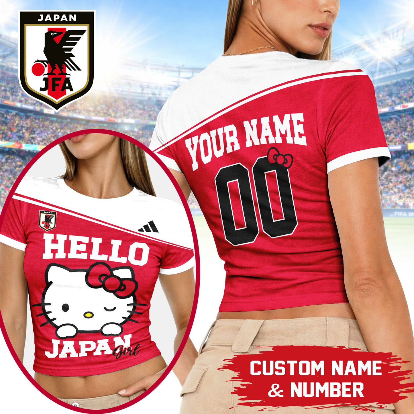 PREMIUM  WC26 X JAP Play Cute 3D Baby Tee NDT VHM 190526