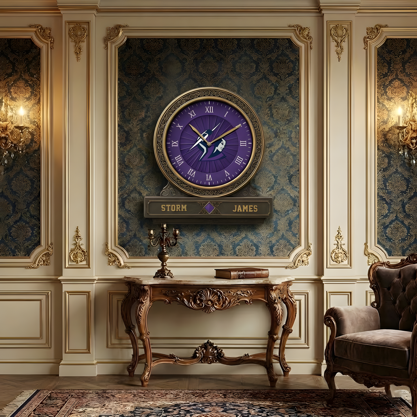 PREMIUM NRL X MS ROYAL Acrylic Wall Clock For Sweet Home Limited Editions NDT LVH 260226