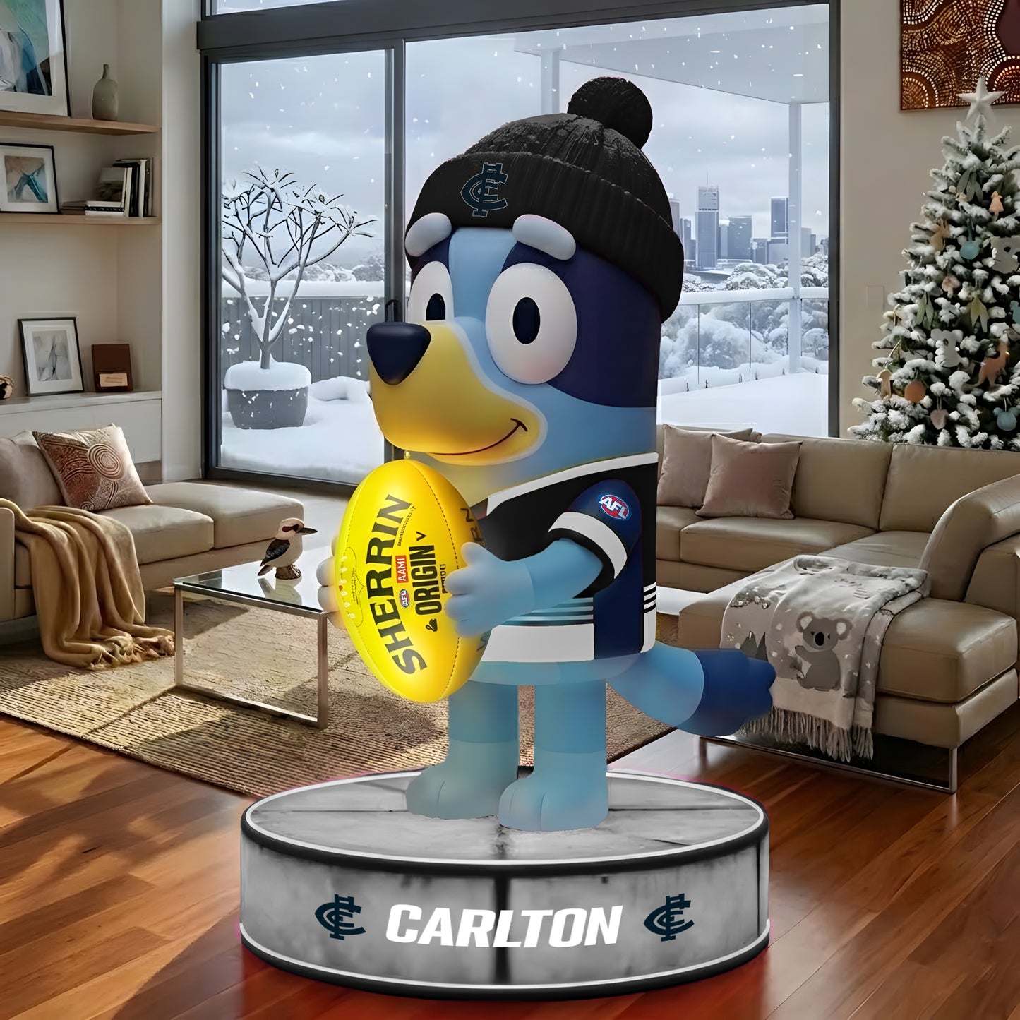 PREMIUM AFL X CAR BLUEY COLLECTIBLE STATUE DECOR FOR SWEET HOME LIMITED EDITION NDT LVH 270326