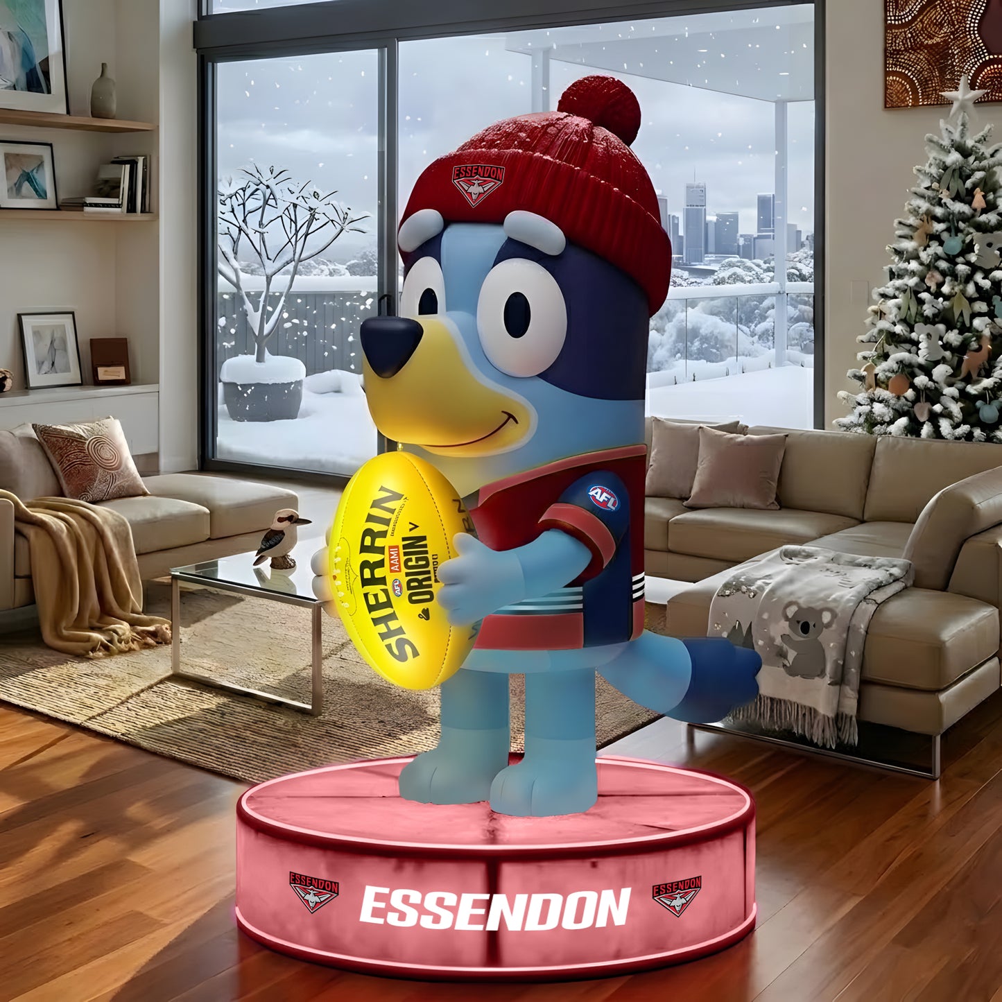 PREMIUM AFL X ESS BLUEY COLLECTIBLE STATUE DECOR FOR SWEET HOME LIMITED EDITION NDT LVH 270326