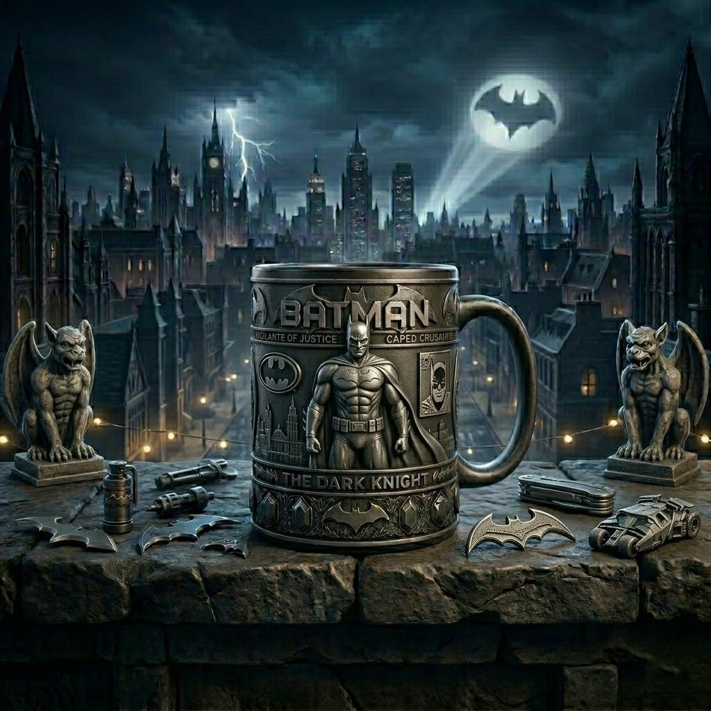 PREMIUM BAT X  3D Embossed Mug Collector's Edition V4 NDT NTN 020326