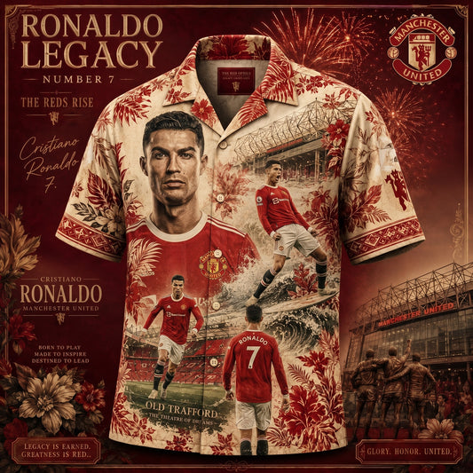 PREMIUM CR7 X THANK FOR MEMORIES HAWAI SHIRT LIMITED EDITION V2339  NDT VHM 250526
