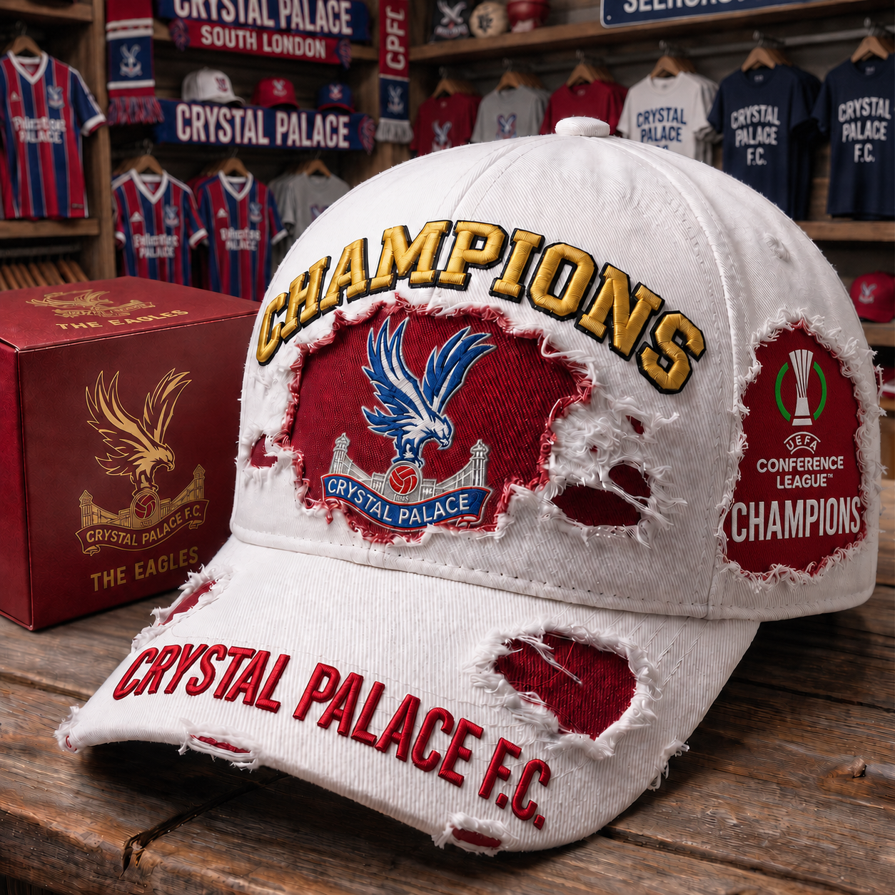 PREMIUM CRY X THANK FOR MEMORIES  UEFA Conference League Winners HAT V1 NDT LVH 290526