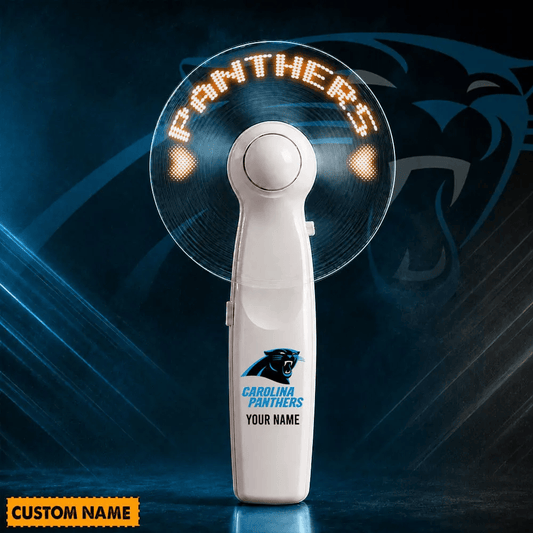 PREMIUM NFL X CAR USB Led Fan Custom Name Limited Editions NDT LVH240526