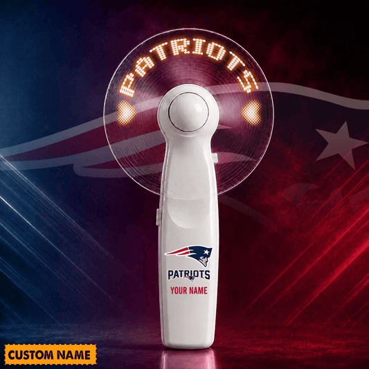 PREMIUM NFL X NE USB Led Fan Custom Name Limited Editions NDT LVH240526
