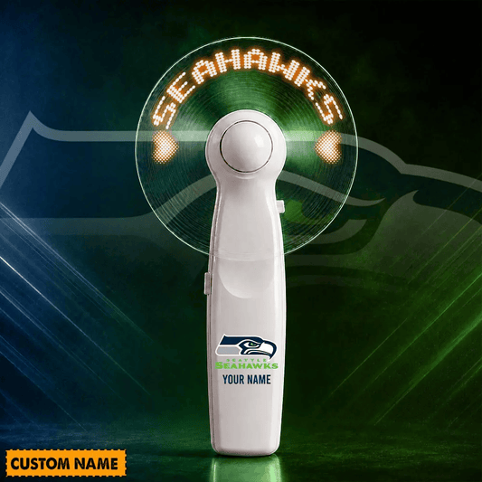 PREMIUM NFL X SEA USB Led Fan Custom Name Limited Editions NDT LVH240526
