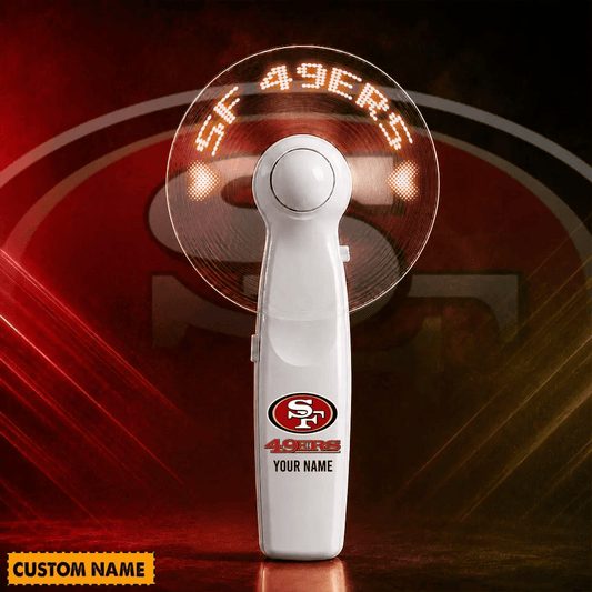 PREMIUM NFL X SF USB Led Fan Custom Name Limited Editions NDT LVH240526