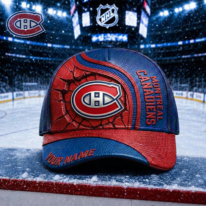 PREMIUM NHL X MC Embroidered Hockey Custom Name HAT NDT NHM 250526