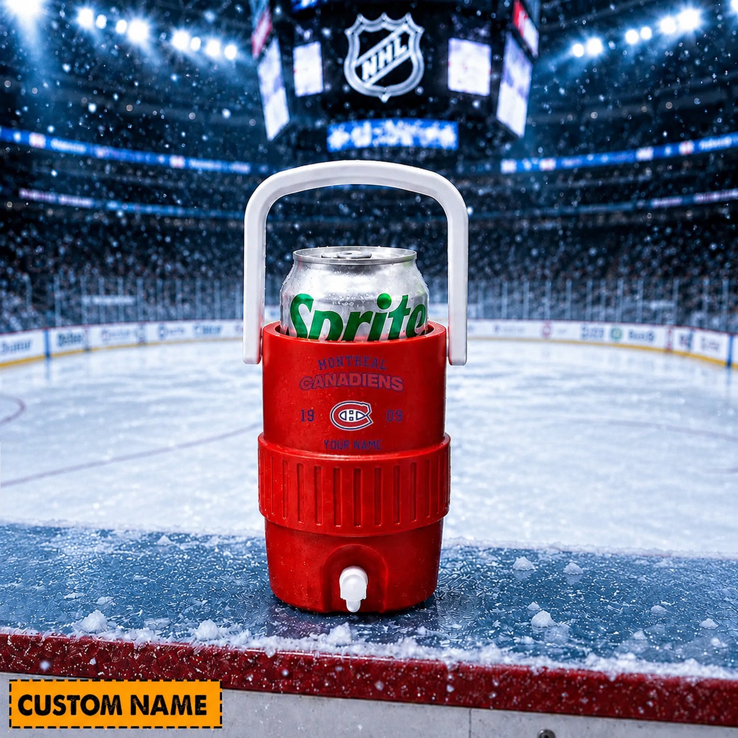 PREMIUM NHL X MC Retro Mini Cooler Can Holder Custom Name Gifts For Fan NDT NHM 240526