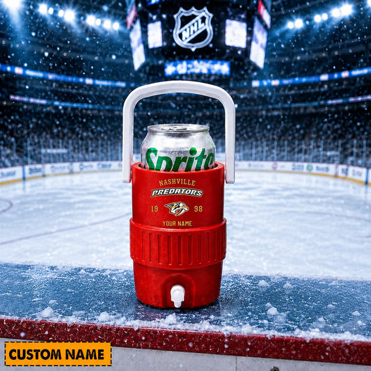 PREMIUM NHL X NP Retro Mini Cooler Can Holder Custom Name Gifts For Fan NDT NHM 240526