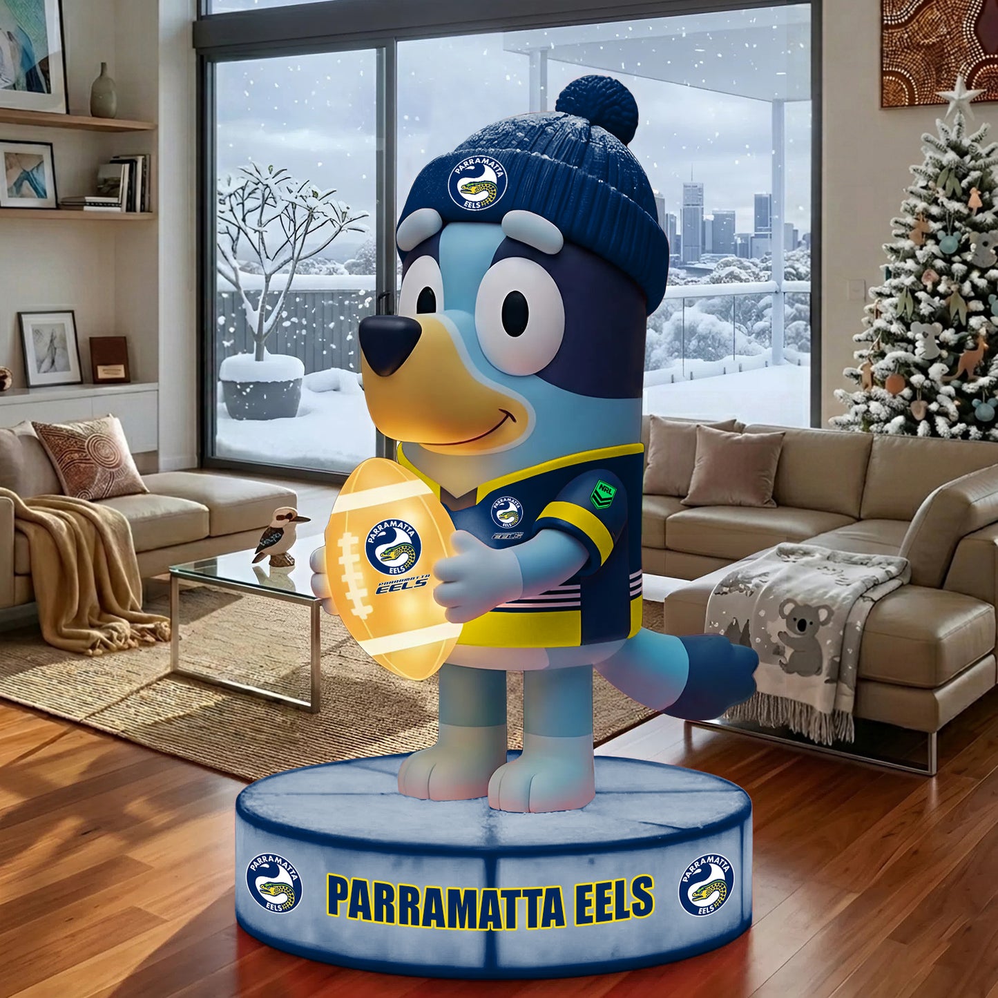 PREMIUM NRL X PE BLUEY COLLECTIBLE STATUE DECOR FOR SWEET HOME LIMITED EDITION NDT NHM 250326
