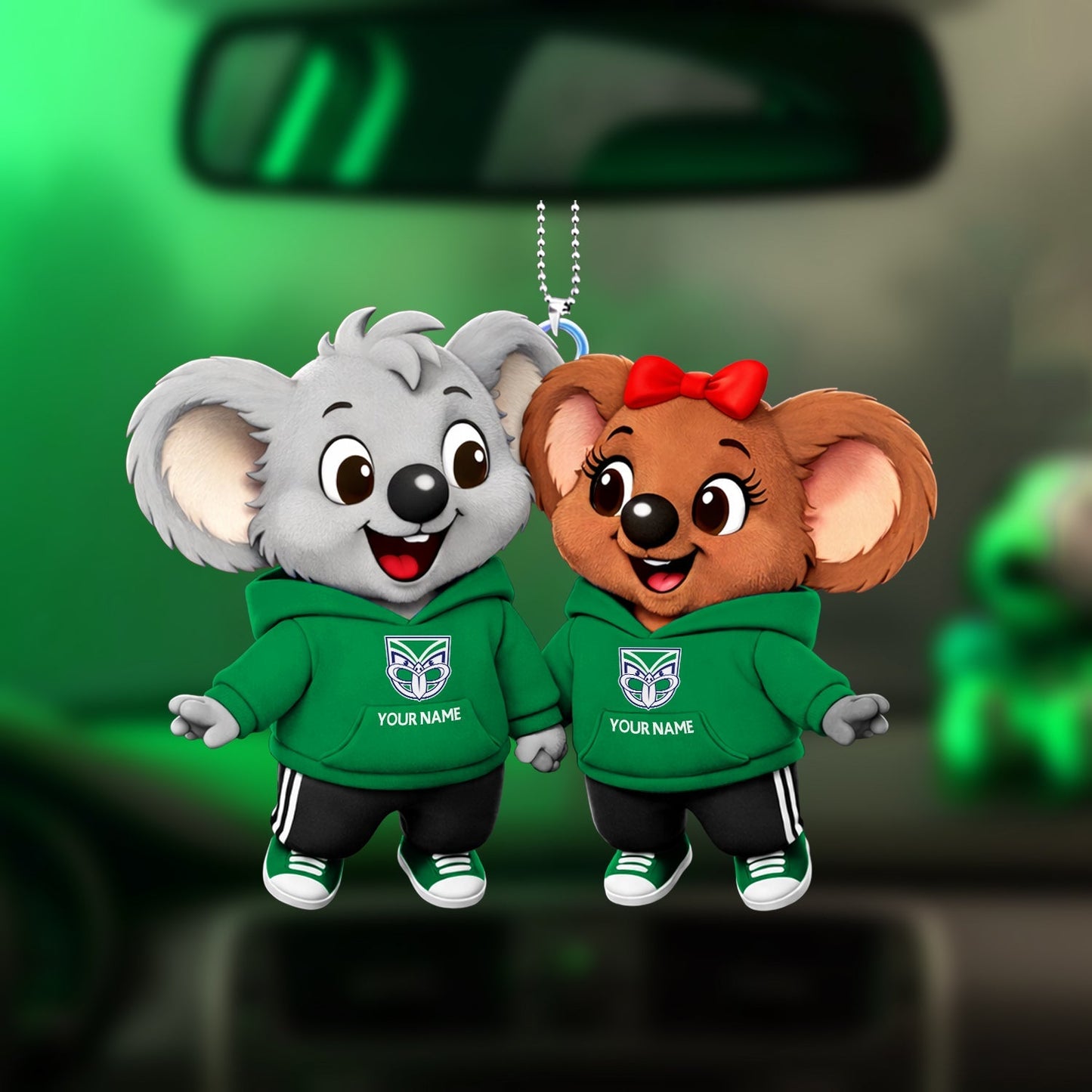 PREMIUM NZW X Blinky Bill & Nutsy Car Ornament NDT NHM 040326