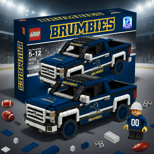 PREMIUM SPR X BRU CELEBRATING 30 YEARS 5D LEGO BUILDING BLOCK TRUCK LIMITED EDITION NDT NHM 260326