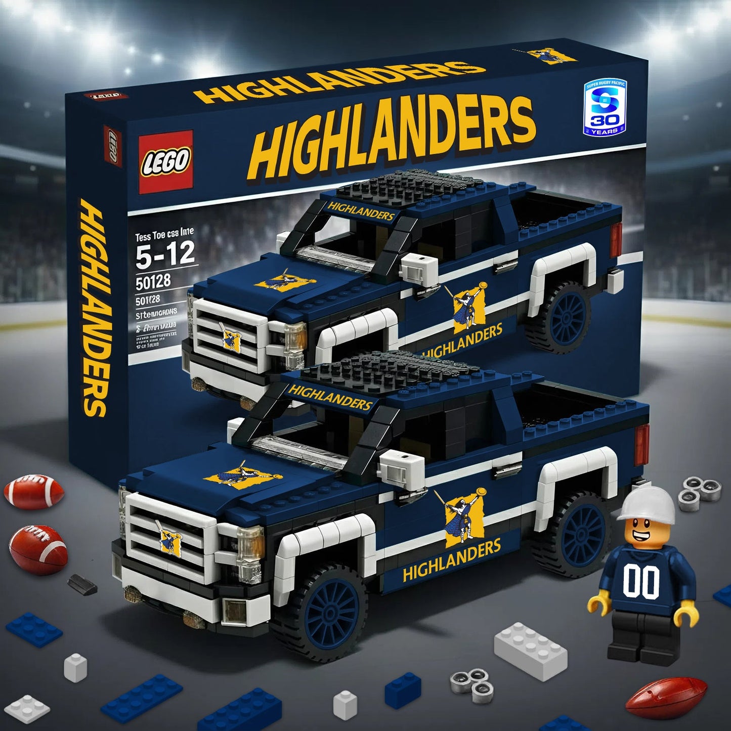PREMIUM SPR X HIG CELEBRATING 30 YEARS 5D LEGO BUILDING BLOCK TRUCK LIMITED EDITION NDT NHM 190326