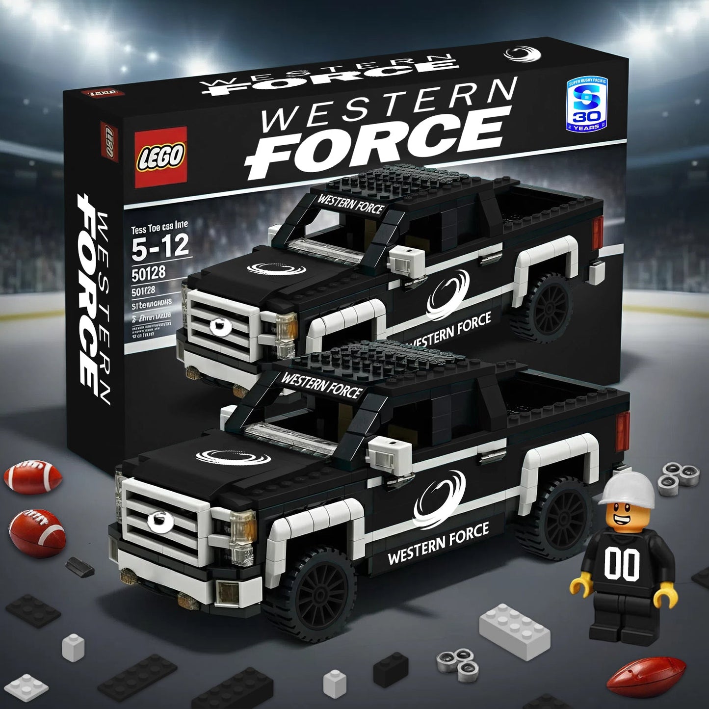 PREMIUM SPR X WF CELEBRATING 30 YEARS 5D LEGO BUILDING BLOCK TRUCK LIMITED EDITION NDT NHM 260326