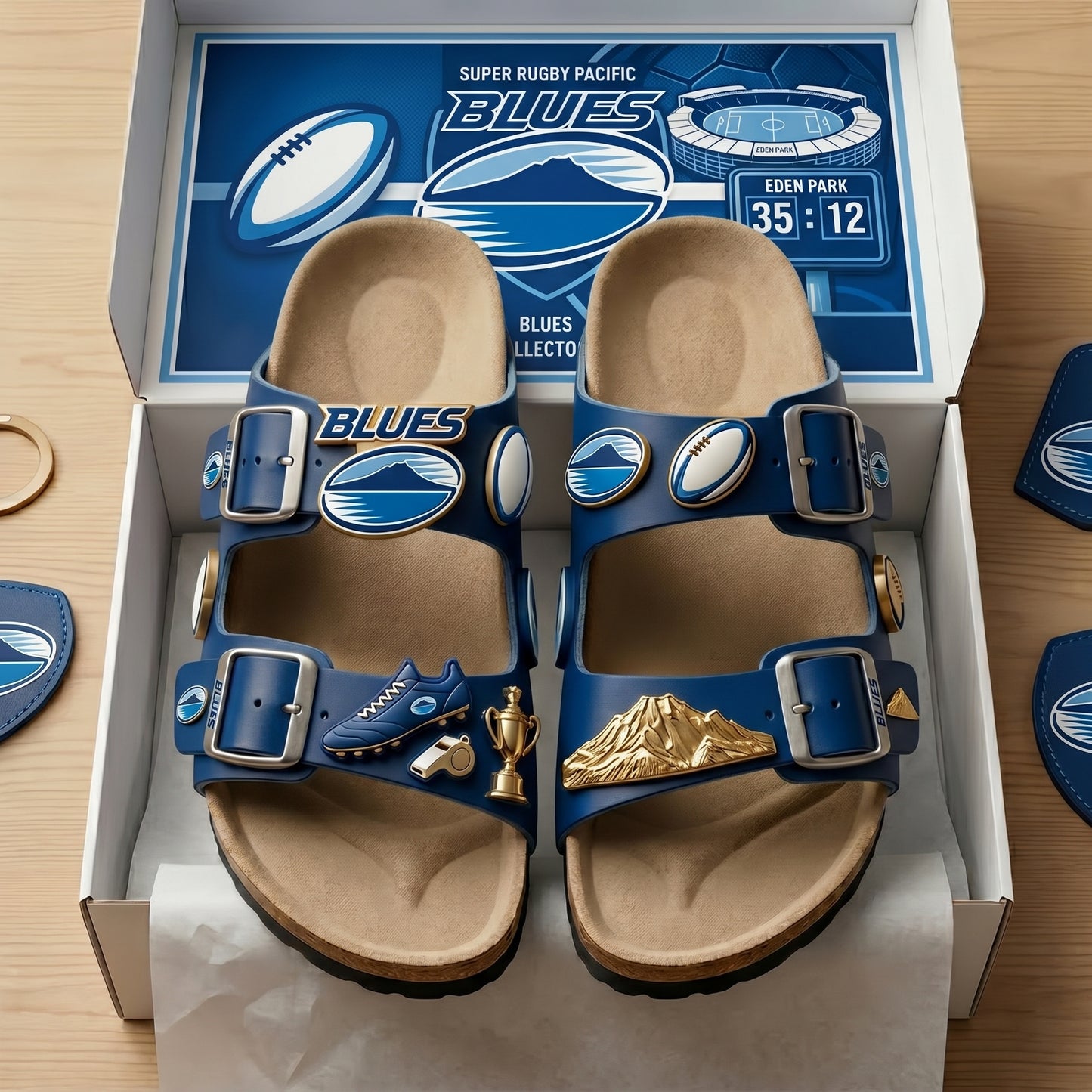 PREMIUM SRP  X BLU  Birken-Inspired Double-Strap Sandals For Summer Holiday NDT VHM 190526