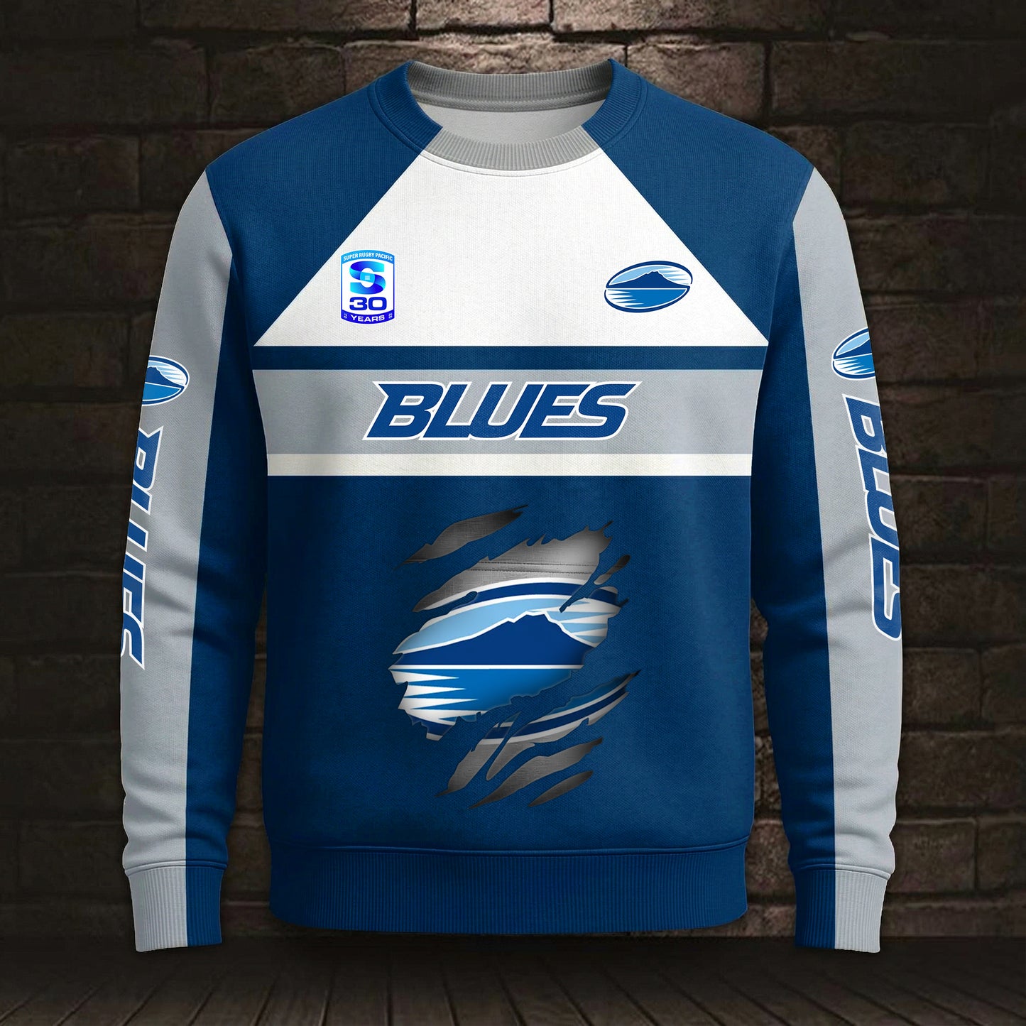 PREMIUM SRP X BLU CLASSIC LONG SLEEVE SHIRT LIMITED EDITION NDT LVH 090426