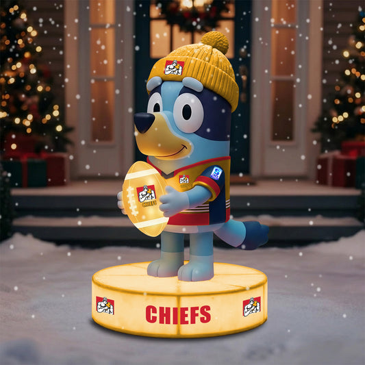 PREMIUM SRP X CHI Holiday Spirit Collectible BLUEY Statue NDT NHM 270326