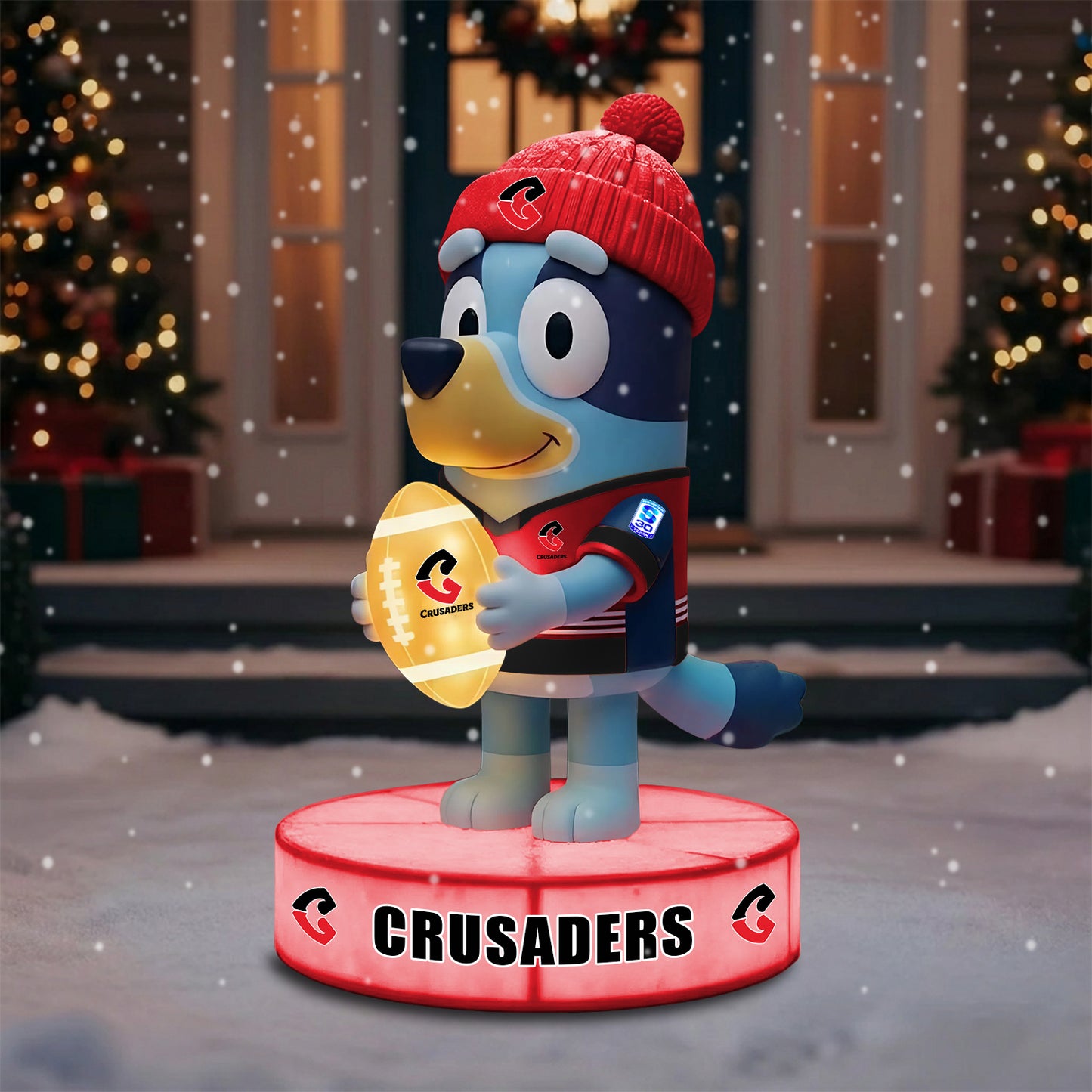 PREMIUM SRP X CRU Holiday Spirit Collectible BLUEY Statue NDT NHM 270326