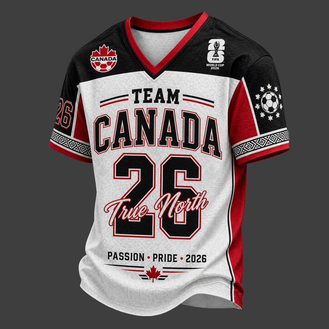 PREMIUM WC 2026 X CAN V-Neck Jersey LIMIED EDITIONS NDT VHM 190526
