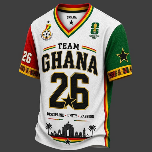 PREMIUM WC 2026 X GHA V-Neck Jersey LIMIED EDITIONS NDT VHM 190526