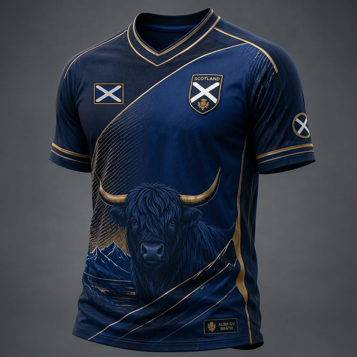PREMIUM WC 26  x SCOT  Team Pride V-Neck  Shirt NDT VHM 10626