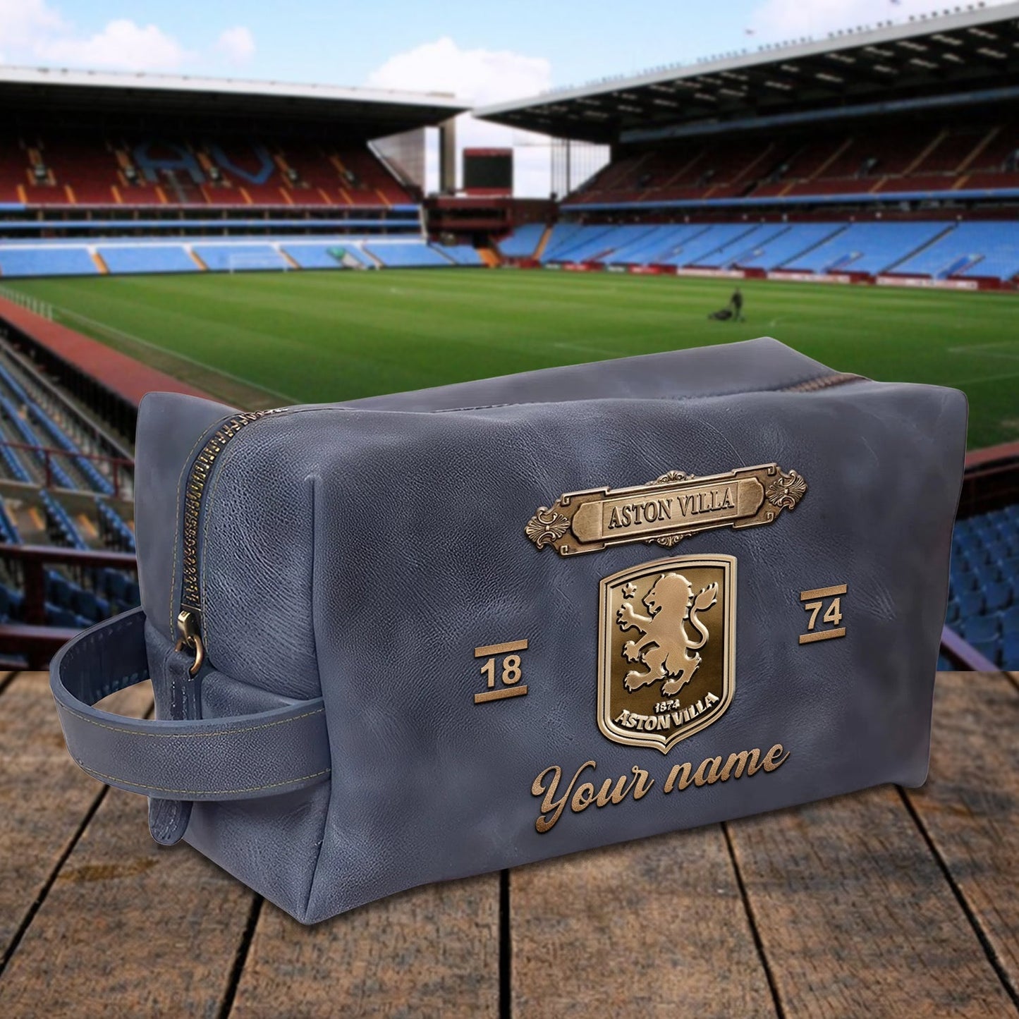 PREMIUM 𝐄𝐏𝐋 X AST 3D EMBOSSED LEATHER TOILETRY BAG Limited Edition NDT NHM 020326