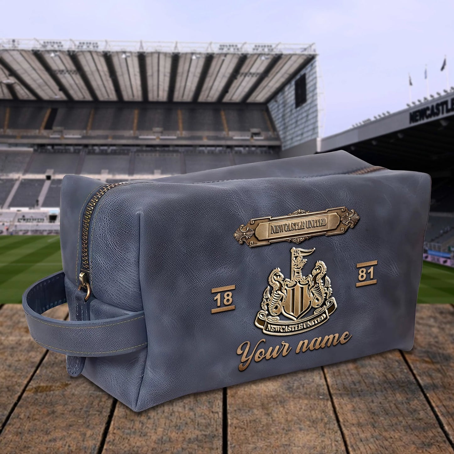 PREMIUM 𝐄𝐏𝐋 X NEW 3D EMBOSSED LEATHER TOILETRY BAG Limited Edition NDT NHM 020326