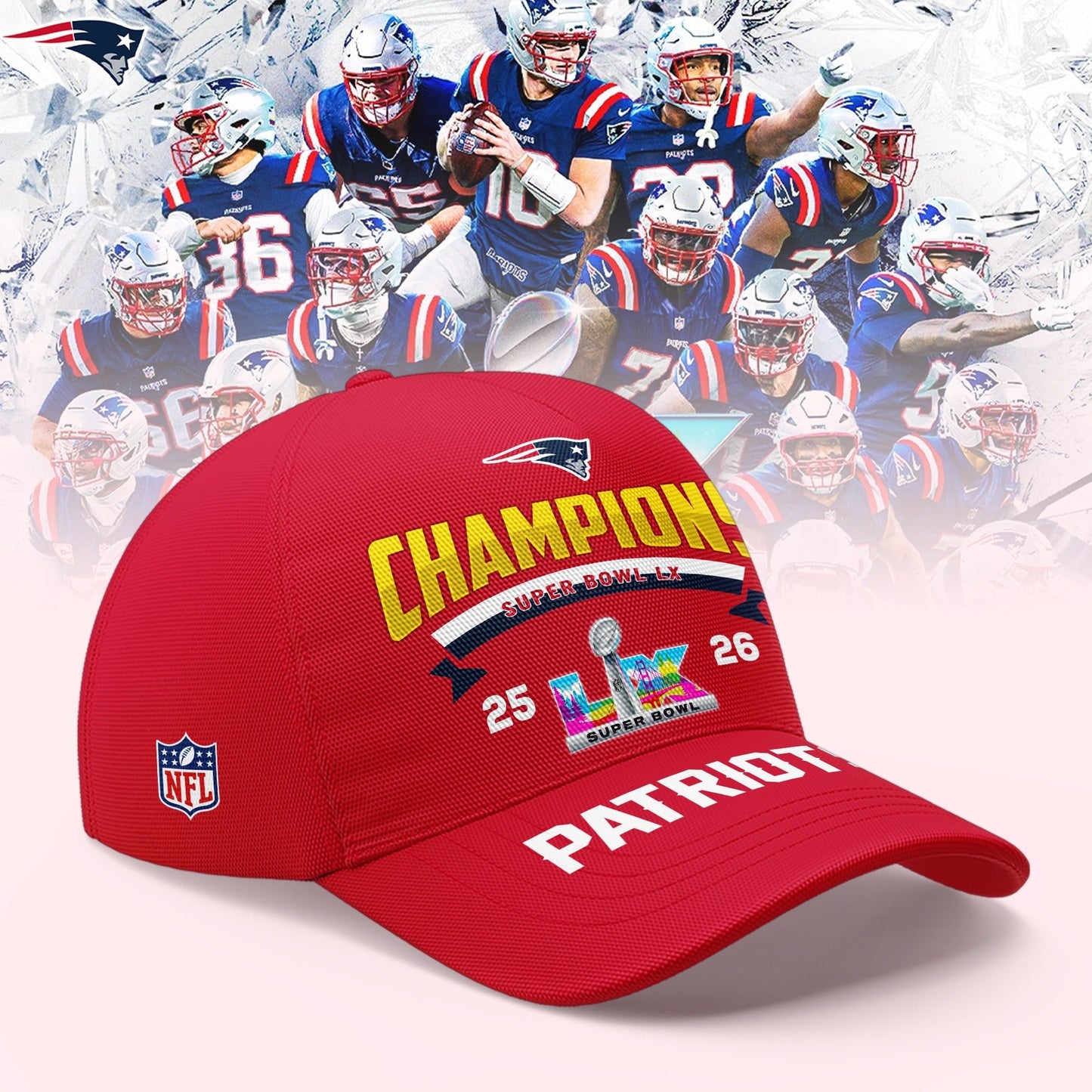 PREMIUM NFL X PAT CAP CLASSIC CHAMPION V1 NDT NHM 040226