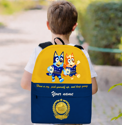 PREMIUM NRL X PE Schoolbag  Bluey & Bingo  Personalized Gifts For Son Limited Edition NDT VHM 030326