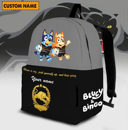 PREMIUM NRL X PP Schoolbag  Bluey & Bingo  Personalized Gifts For Son Limited Edition NDT VHM 030326
