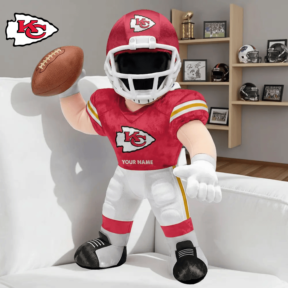 PREMUM NFL X KC Players Custom Shape Pillow Custom Name Gifts FOR FAN NDT VHM 250526