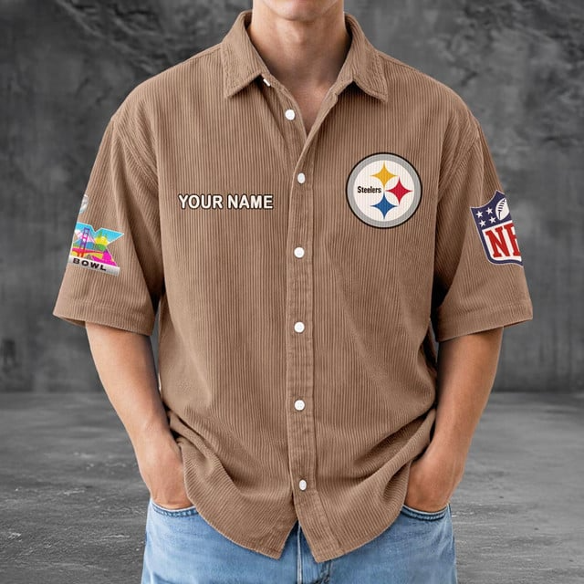 PS x NFL Men Seersucker Button Shirt DDT NTL