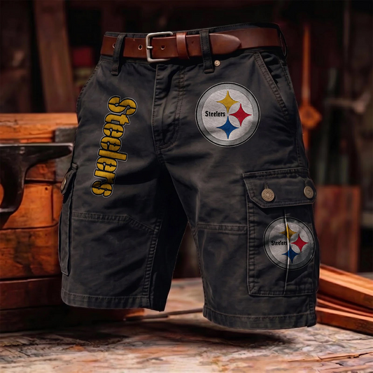 PS x NFL Men's cotton cargo shorts 80526 LBN