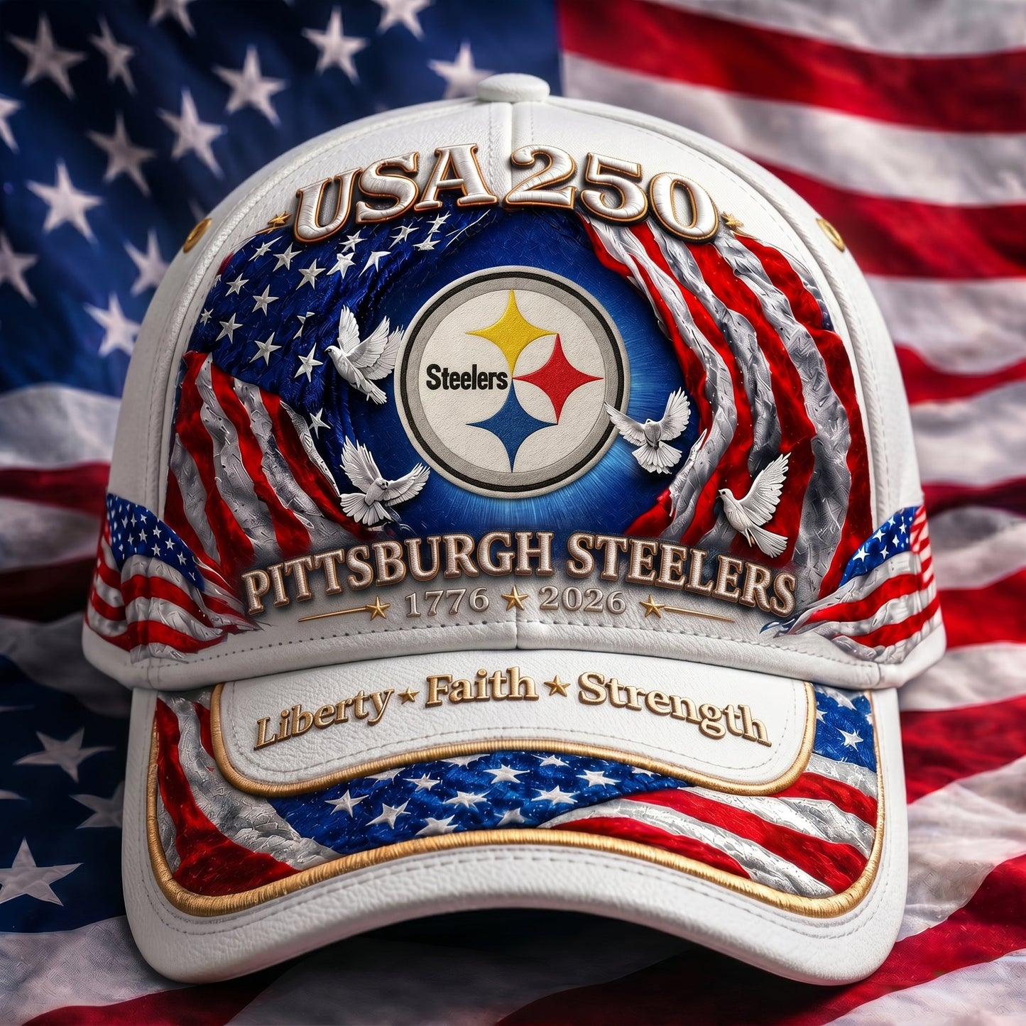 Premium NFL x PS 250 Years  Anniversary Of Freedom  Cap 220626