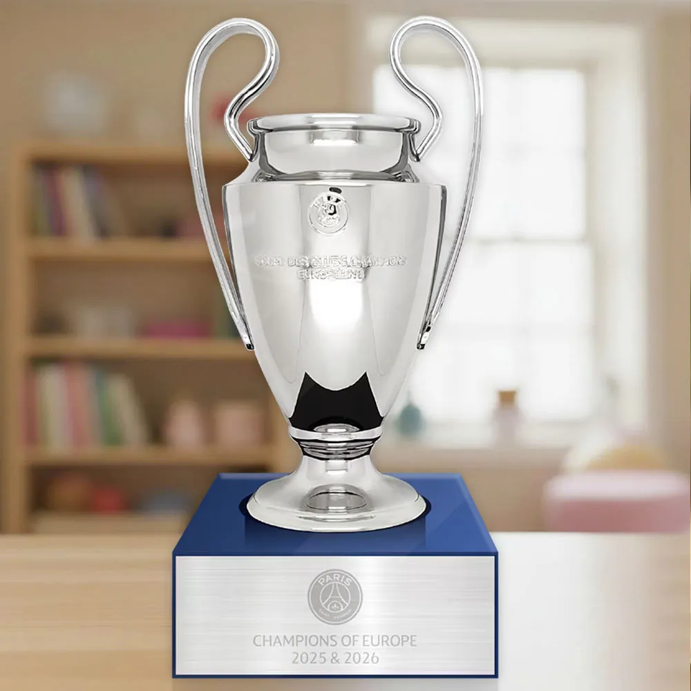 PSG 2526 Champions League Champions Custom Shape Acrylic Plaque V5 0106 DatND DVT