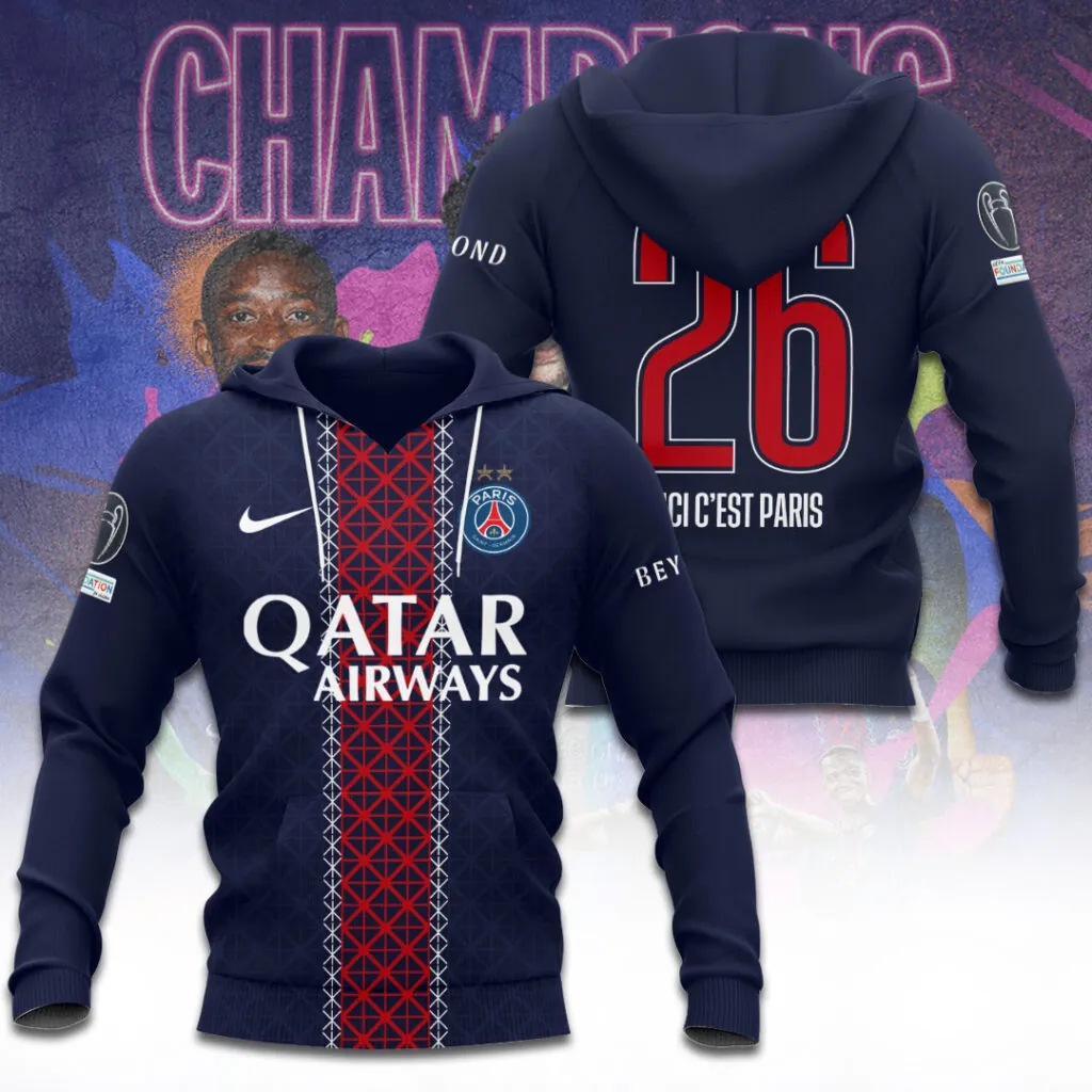 PSG Champions of Europe 2526 3D Shirt V1 0106 DatND DVT 1