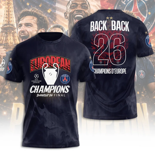 PSG Champions of Europe 2526 3D Shirt V17 0106 DatND DVT