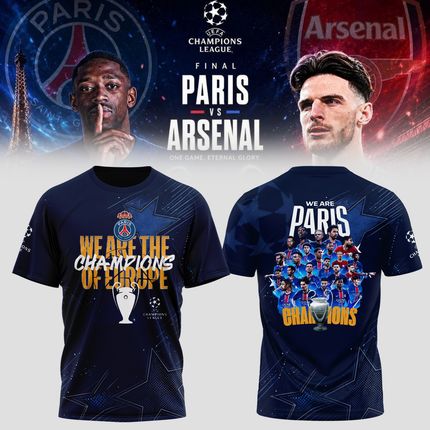 PSG Champions of Europe 2526 3D Shirt V8 0206 DatND DVT