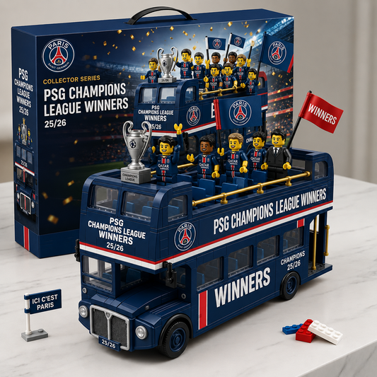 PSG Champions League Winners 2526 Bus Building Set 0206 DatND DVT