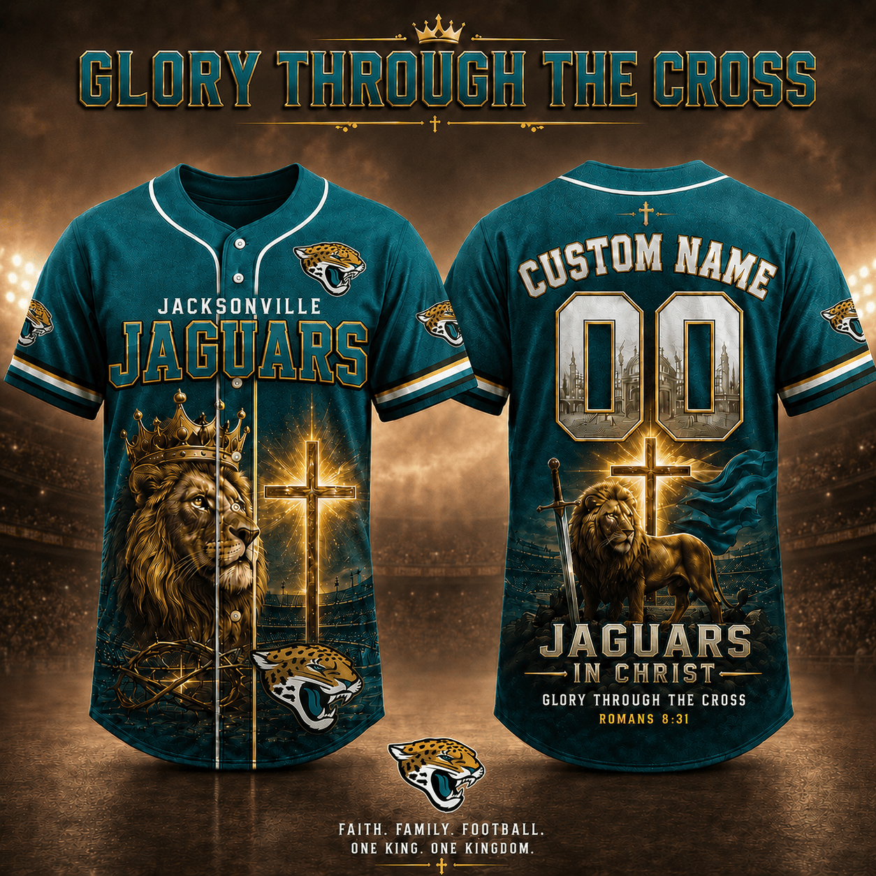 Personalized JJ x NFL Luxury V2 Baseball Jersey 160626