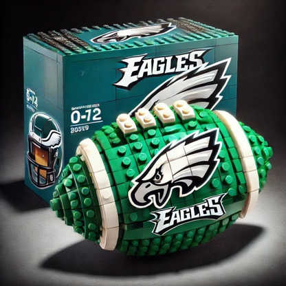 NFL Team Building Block Football Set DDT HLP HLPHUONG