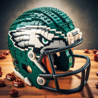 NFL Teams Helmets Armed With LEGO-Like Blocks DDT NTL