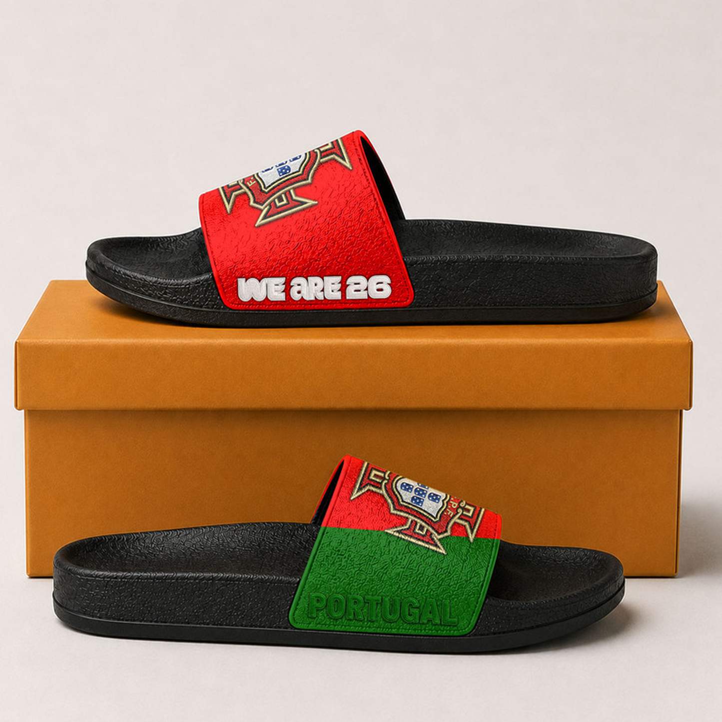 Portugal Premium WC26 National Team Slide Slippers 0406 DatND DVT