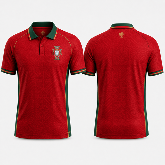 Portugal Premium WC26 Polo Shirt 0805 V DatND DVT