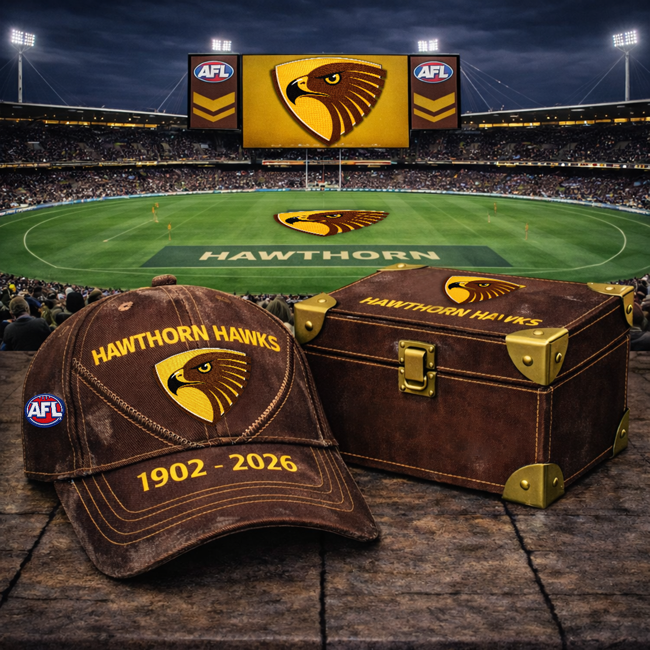 Premium AFL HH Vintage Zipper Heritage Anniversary Cap V10 NMD 070326 TTV