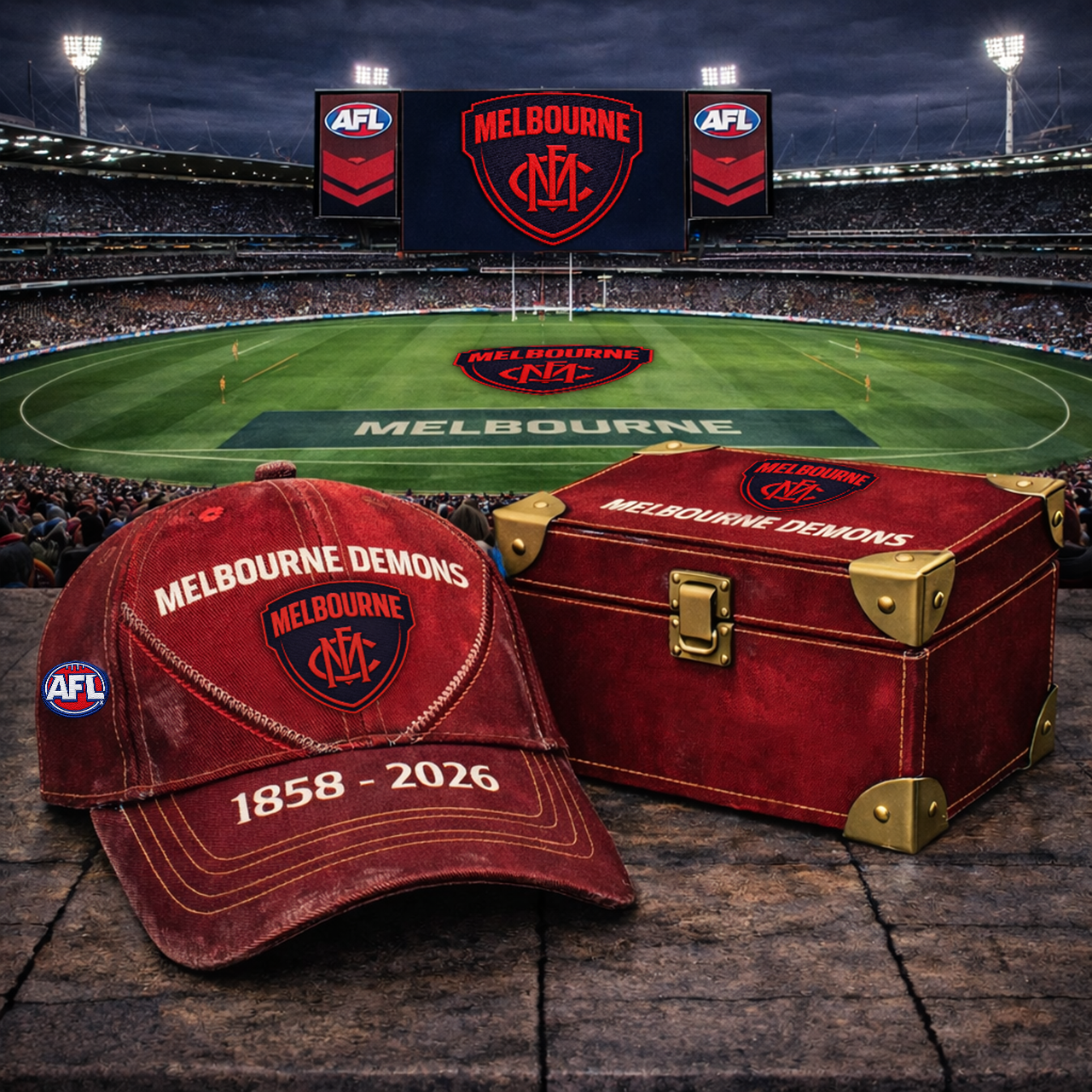 Premium AFL MD Vintage Zipper Heritage Anniversary Cap V10 NMD 070326 TTV